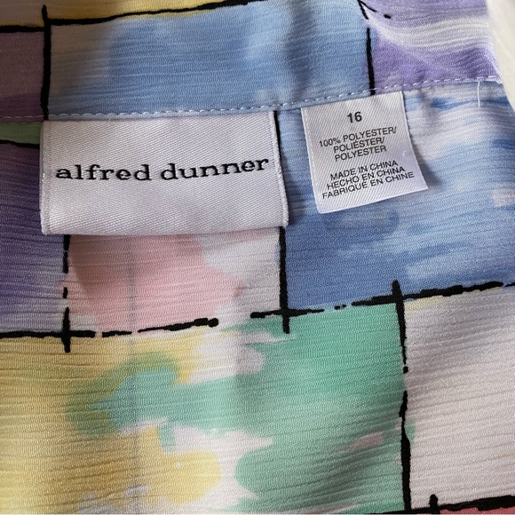 Alfred Dunner Button Down blouse - Picture 10 of 11